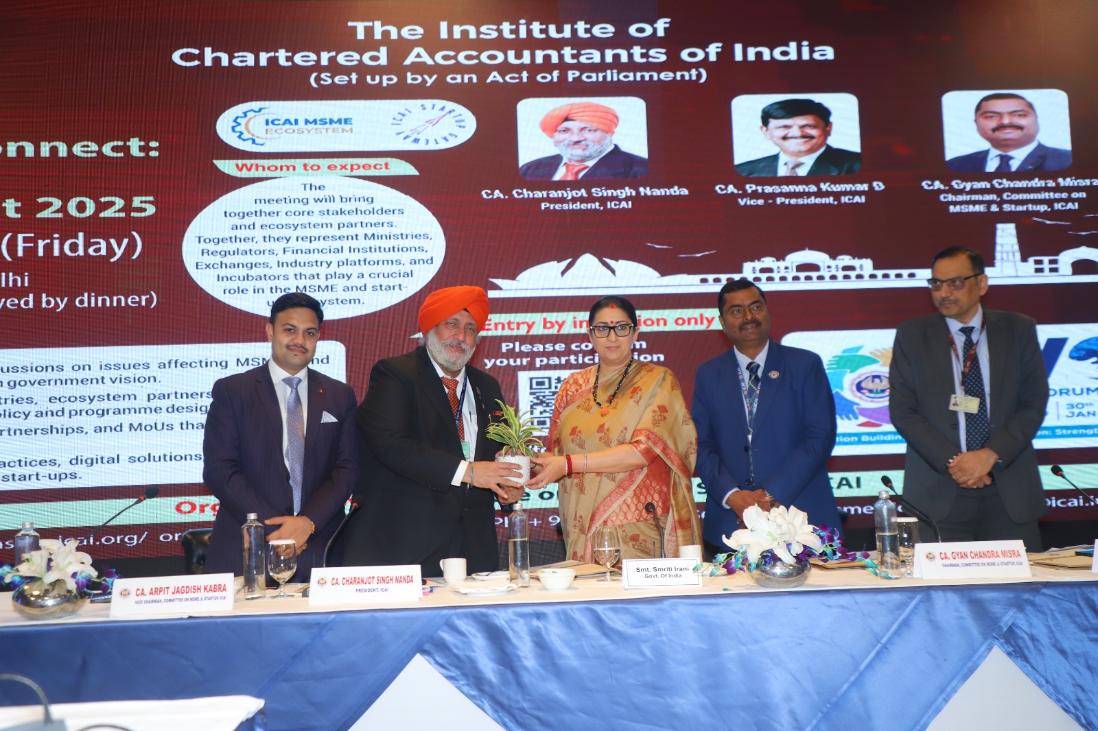 <img class="newup" src="https://cpgfm.icai.org/wp-content/uploads/2023/01/New-Transparent-Logo-label@zeevector.png" width="40" height="40" />The Committee on MSME 